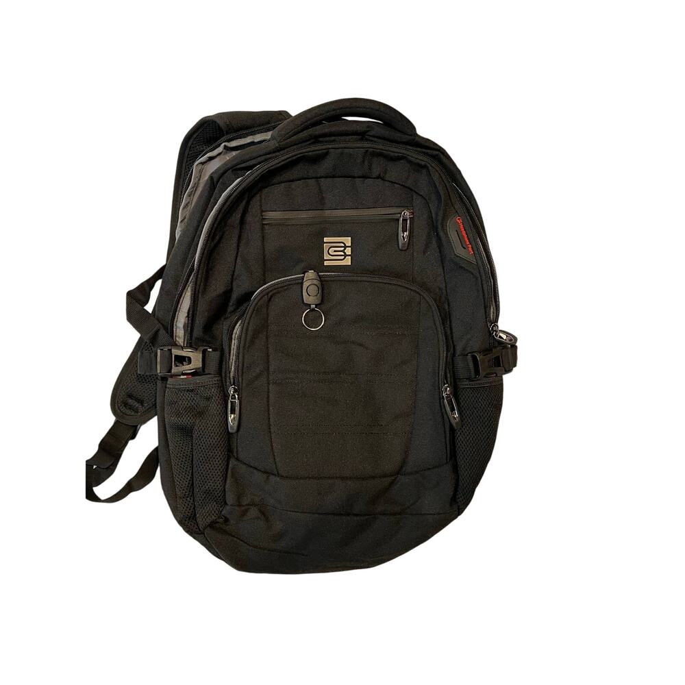Bruno Padded Black Computer Backpack